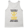 I'm Raising A Child With Childhood Cancer What's Your Super Power Tank Top