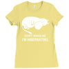 moomin inspired Ladies Fitted T-Shirt