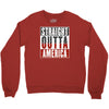 straight outta america Crewneck Sweatshirt