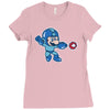 mega mario Ladies Fitted T-Shirt