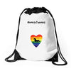 Worth The Wait Drawstring Bags