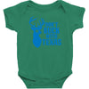 don't buck with texas funny Baby Bodysuit