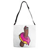 stickers Adjustable Strap Totes