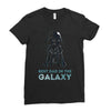 best dad in the galaxy Ladies Fitted T-Shirt