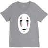 no face spirited away V-Neck Tee
