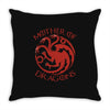 mother of dragons Throw Pillow