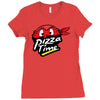 pizza time Ladies Fitted T-Shirt