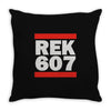 rek607 Throw Pillow