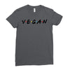 vegan friends tv show parody Ladies Fitted T-Shirt
