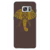 tribal print elephant geometric gold animals cool Samsung Galaxy S7