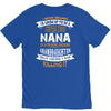 Super Cool Nana Of A Freaking Awesome Granddaughter V-Neck Tee