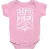 sons of anarchy soa motorcycle club tv show Baby Onesie