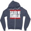 salud mi familia  fast 7 vin auto tuning diesel paul walker kult fun l Zipper Hoodie