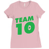 team 10 Ladies Fitted T-Shirt