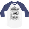 Vintage Aged To Perfection 1990 3/4 Sleeve Shirt
