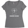 mystery sale Women's Triblend Scoop T-shirt