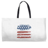 us flag Weekender Totes