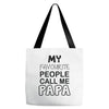 fathers day papa's Tote Bags
