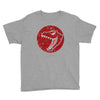 Red Dinosaur Youth Tee