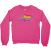 lightsaber rainbow Crewneck Sweatshirt