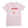 be different Ladies Fitted T-Shirt