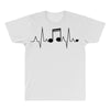 Heart Rhythm Music All Over Men's T-shirt