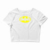 daddy  dad gift batman funny birthday fathers day Crop Top