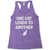 pet lover girls im one leads to another Racerback Tank