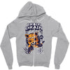 brain drain fox Zipper Hoodie