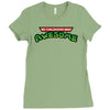 my childhood was awesome! Ladies Fitted T-Shirt