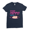 [your name] is going to be mommy Ladies Fitted T-Shirt