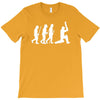 evolution of cricket white silhouette T-Shirt