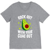rock out with your guac out V-Neck Tee