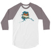 rep ak designs 3/4 Sleeve Shirt