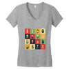 family of thrones Women's V-Neck T-Shirt