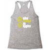 the paisa is right Racerback Tank