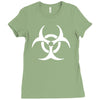 zombie outbreak response team crew Ladies Fitted T-Shirt