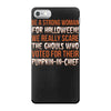 be a strong woman for halloween! iPhone 7 Case