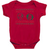 golden christmas Baby Bodysuit