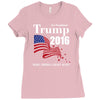 trump 2016 election make america great again Ladies Fitted T-Shirt