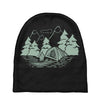 Camping Green Baby Beanies