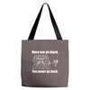 black hole Tote Bags