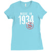 Made In 1934 All Original Part Ladies Fitted T-Shirt
