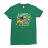my boxer stole my heart Ladies Fitted T-Shirt
