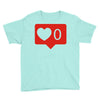 no love notification Youth Tee