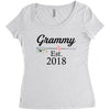 Grammy  est.2018 Women's Triblend Scoop T-shirt