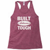 built adams tough Racerback Tank