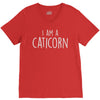 i am a caticorn V-Neck Tee