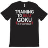 train insaiyan gym training to beat goku or krillin dbz dragon ball z T-Shirt