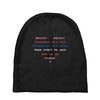 player 2 a love story Baby Beanies